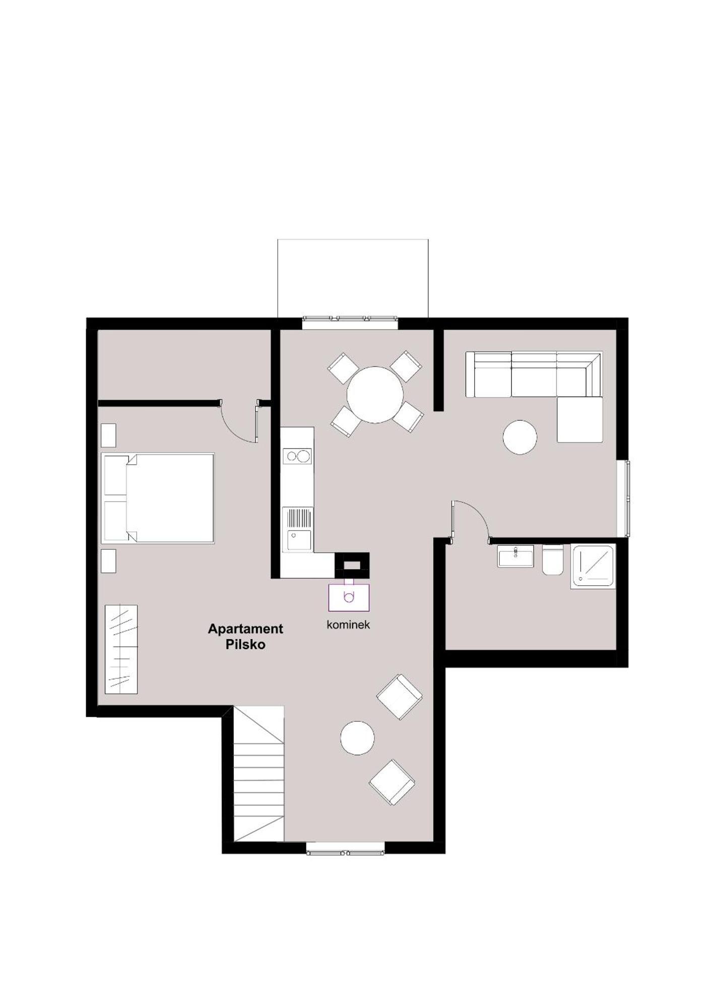 W Deski Dom Apartamenty Кшижова Екстер'єр фото